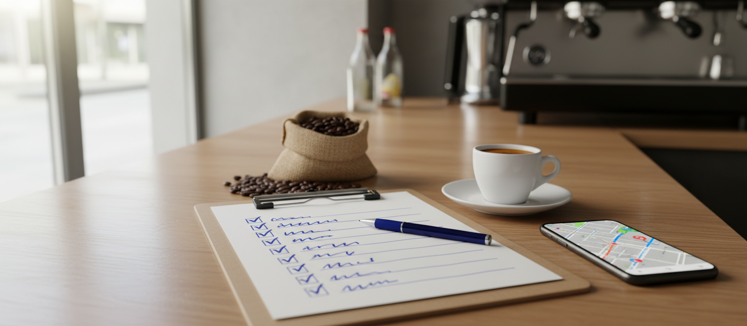 Чек-ліст 7 критеріїв постачальника кави для закладу — від виробника чи посередника, дата обсмажки, тестова партія, опт-знижки 2/5/50 кг