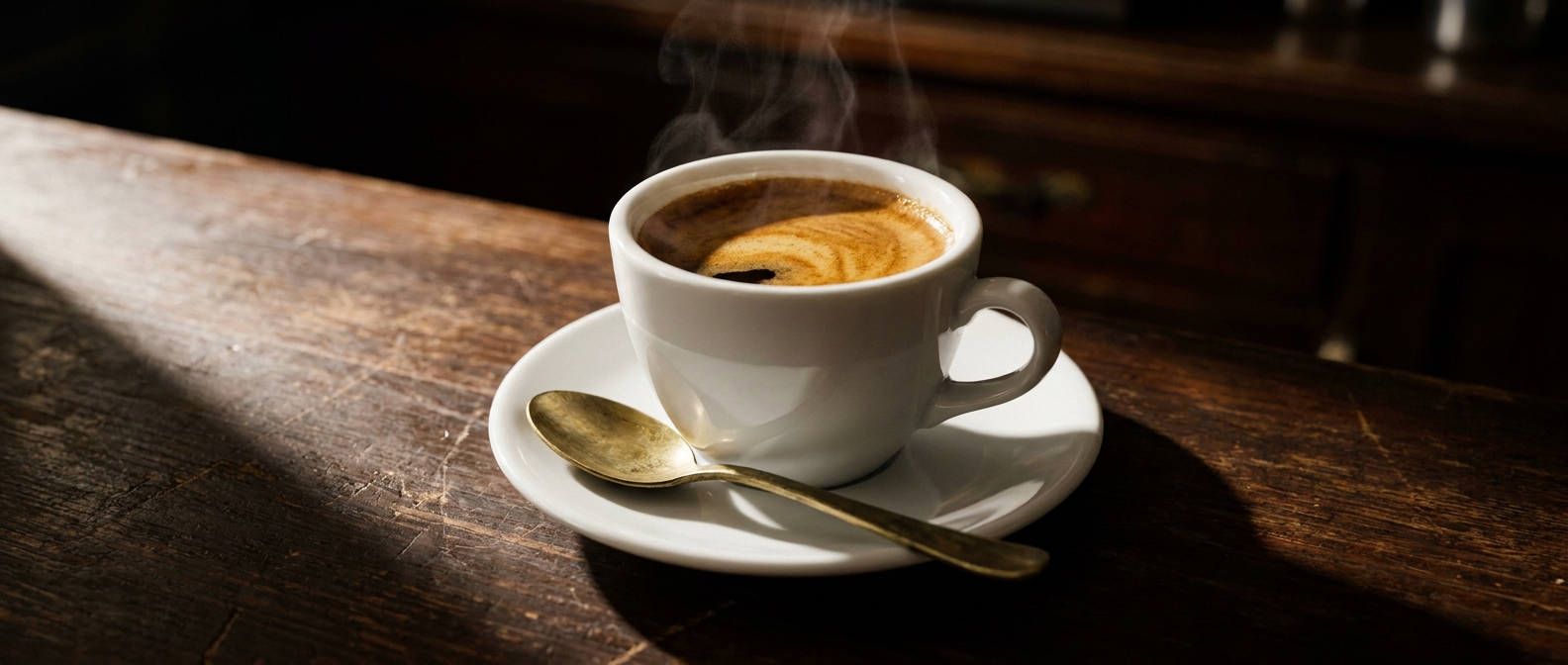 Класичний еспресо з кави Ricco Coffee Premium Espresso з щільною темною кремою