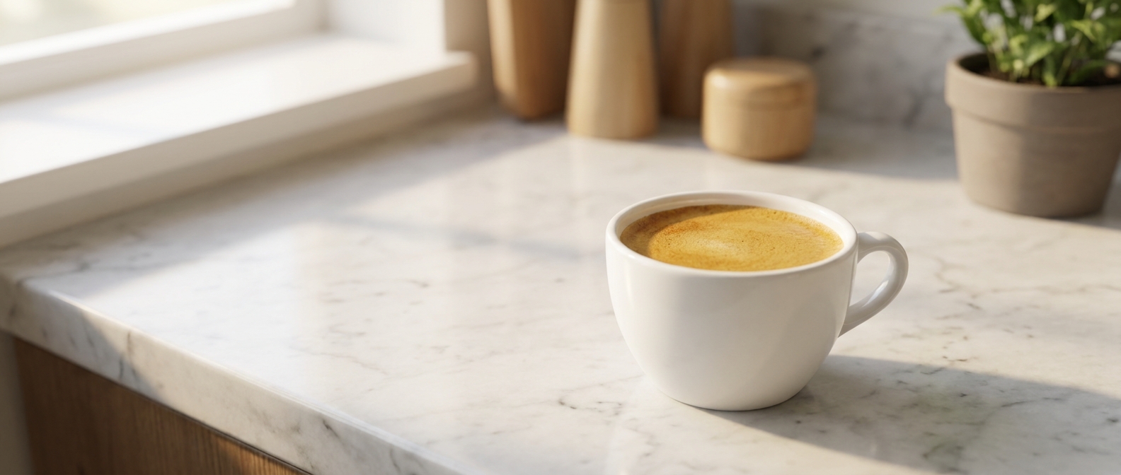 Чашка еспресо з Platinum Selection Чашка еспресо з кави Ricco Coffee Platinum Selection з ліщинною кремою