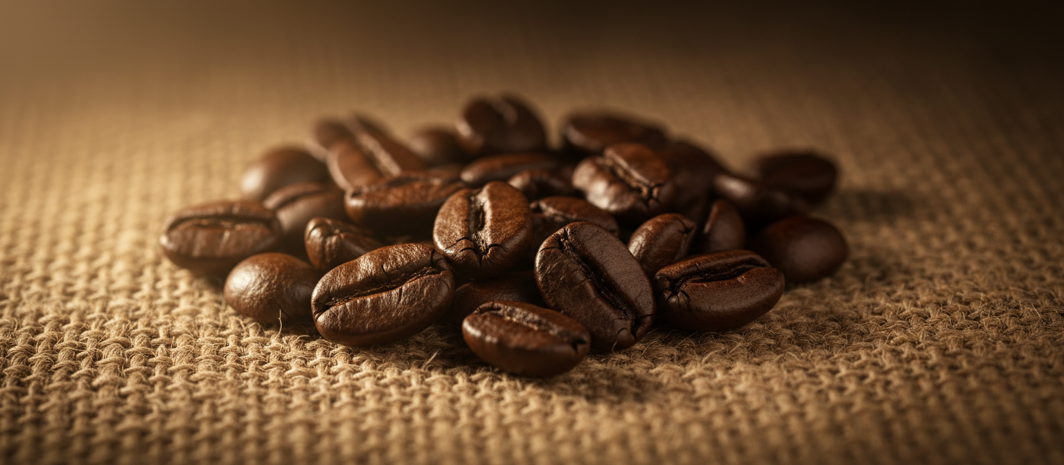 Темно обсмажене зерно рівня Vienna Roast — основа italiano купажу Gold Espresso Italiano